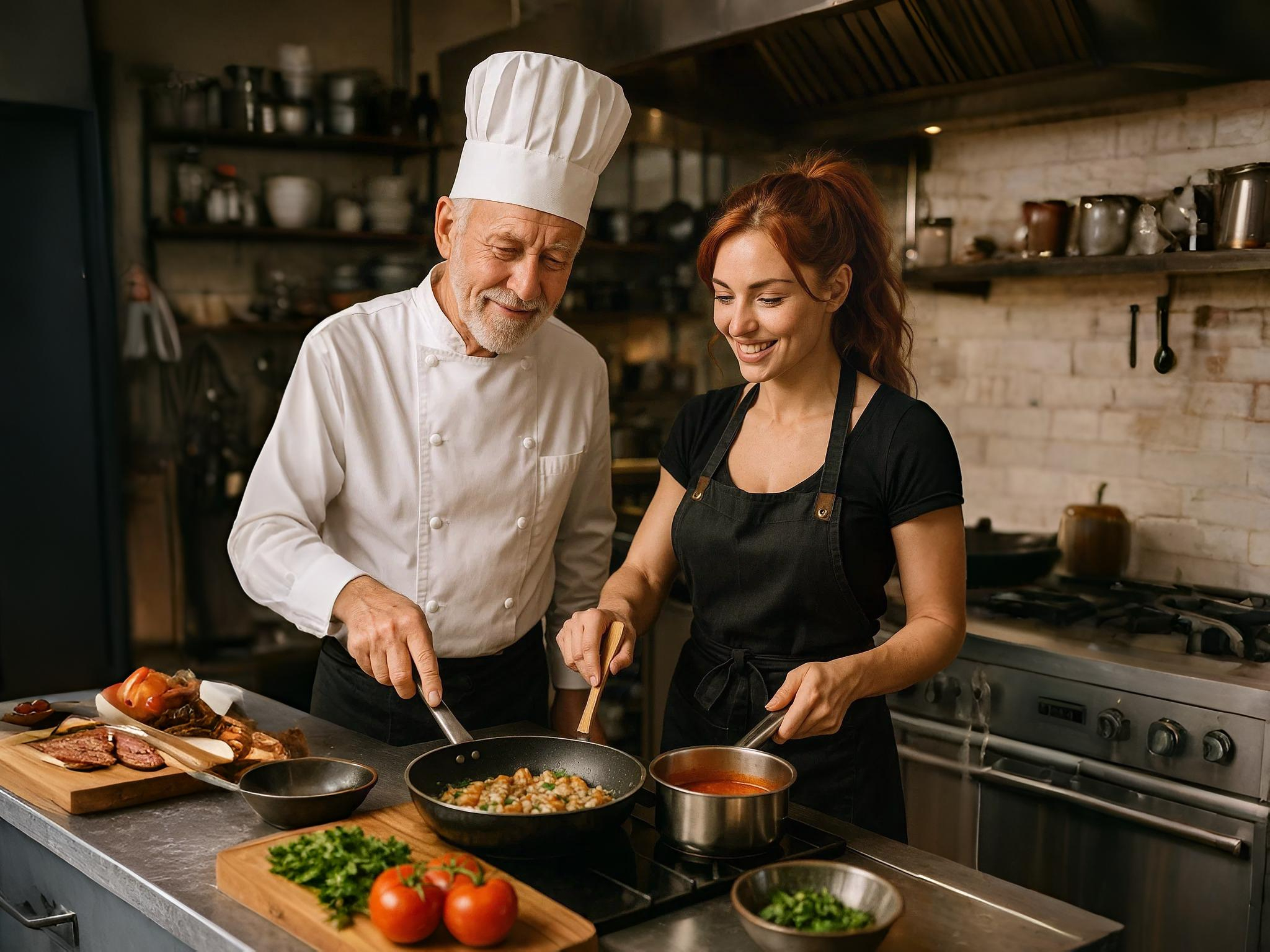 Family Restaurant Kitchen